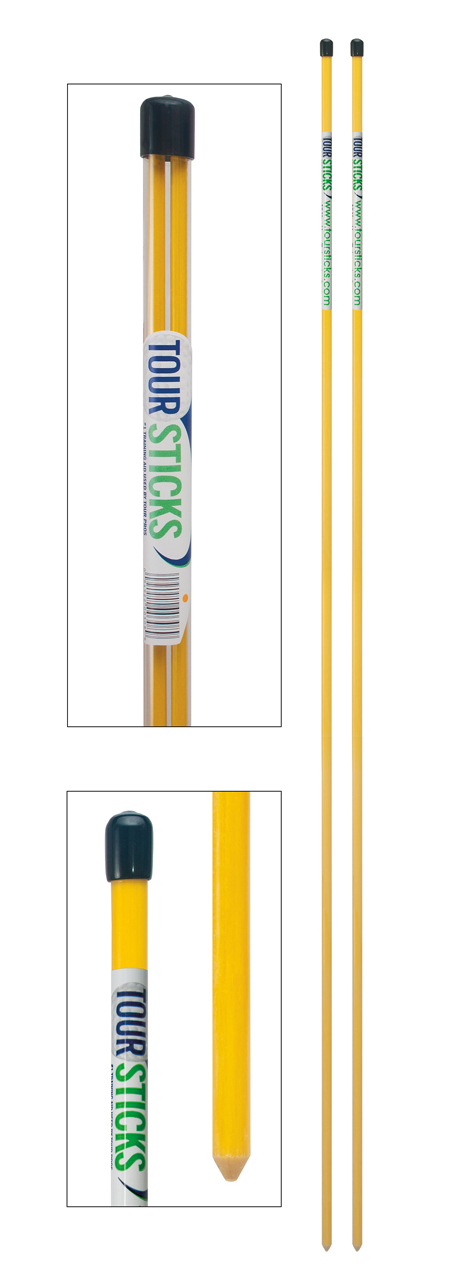 Tour Sticks Yellow 2 pcs